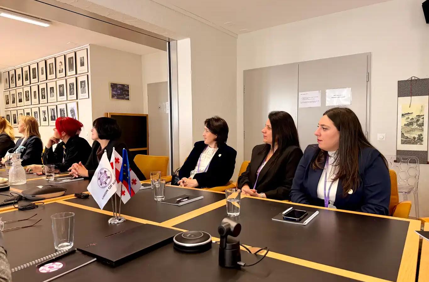 BTA -ს პერსონალი  ICN-ის სამუშაო ვიზიტზე ჟენევაში