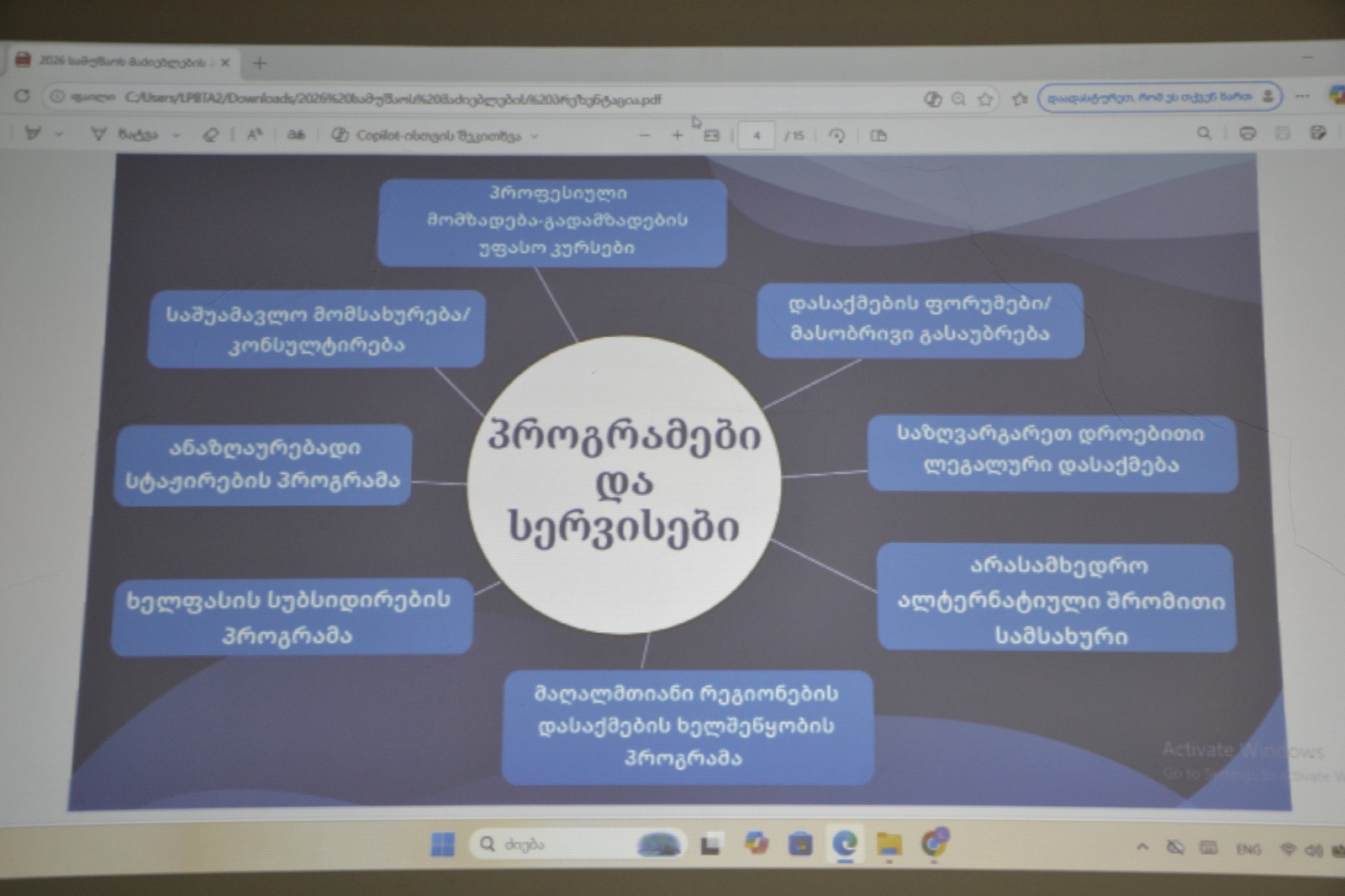 კარიერული შესაძლებლობების ახალი ეტაპი