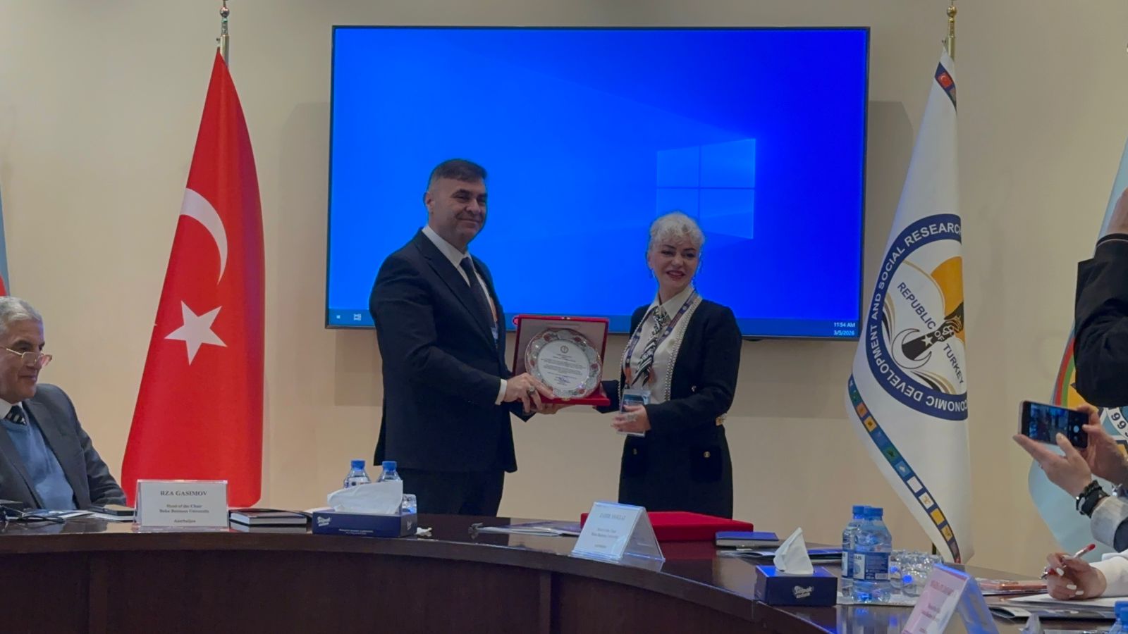 BTA   წარმომადგენლების მონაწილეობა   IKSAD -ის მოწვევით  ბაქოში - III საერთაშორისო ეკონომიკურ კონფერენციაზე