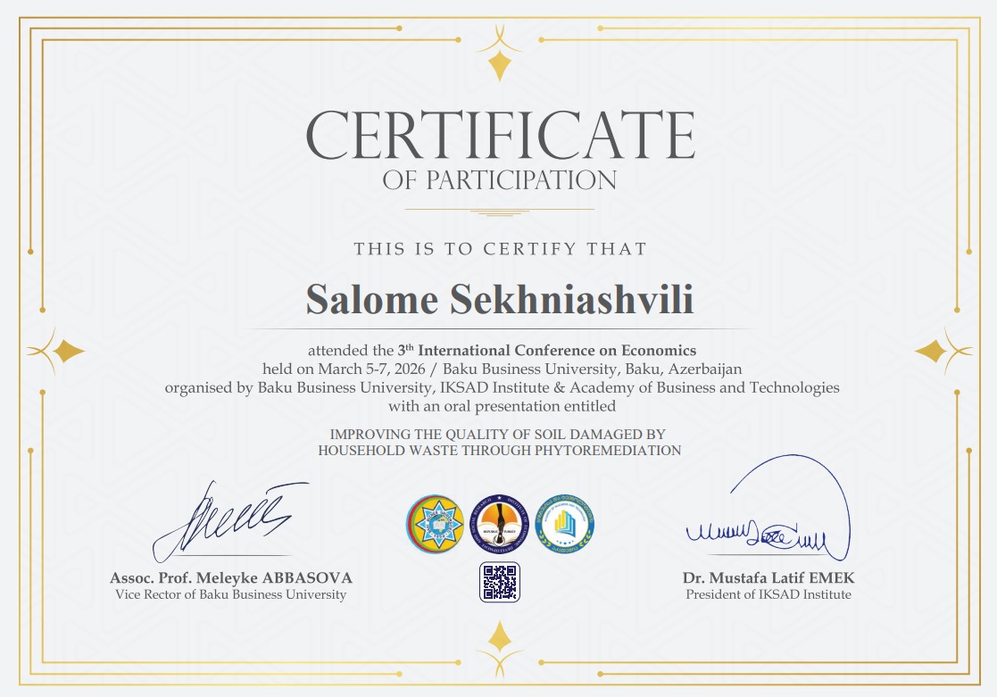 BTA   წარმომადგენლების მონაწილეობა   IKSAD -ის მოწვევით  ბაქოში - III საერთაშორისო ეკონომიკურ კონფერენციაზე